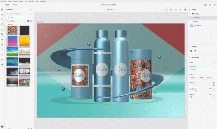 April 2019 Release of Adobe Dimension Makes Viewing 2D Designs in ...