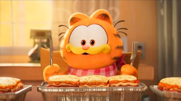 Garfield Fora de Casa nova animação do gato mimado e preguiçoso