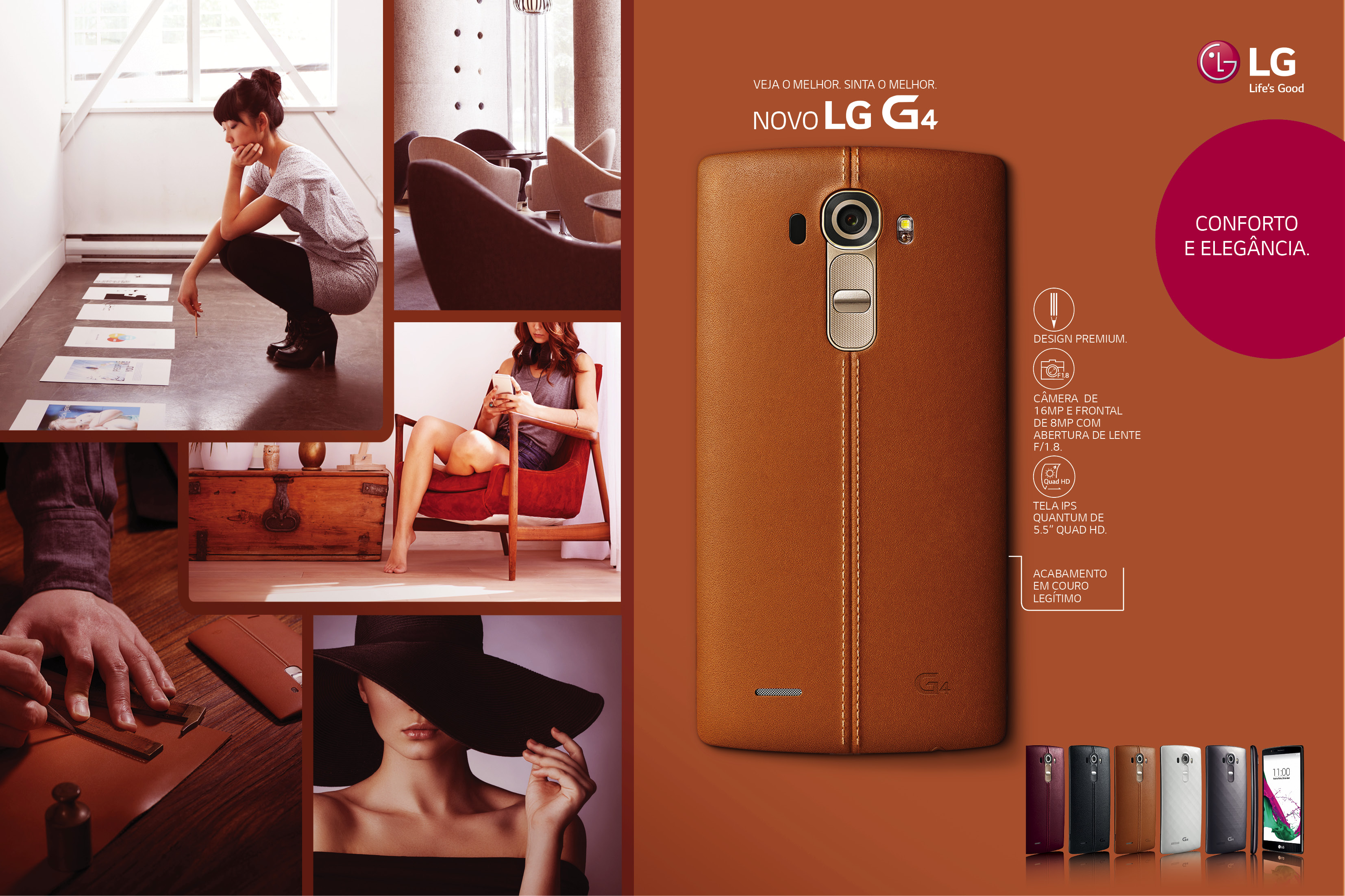 LG – G4 Key Visual Couro