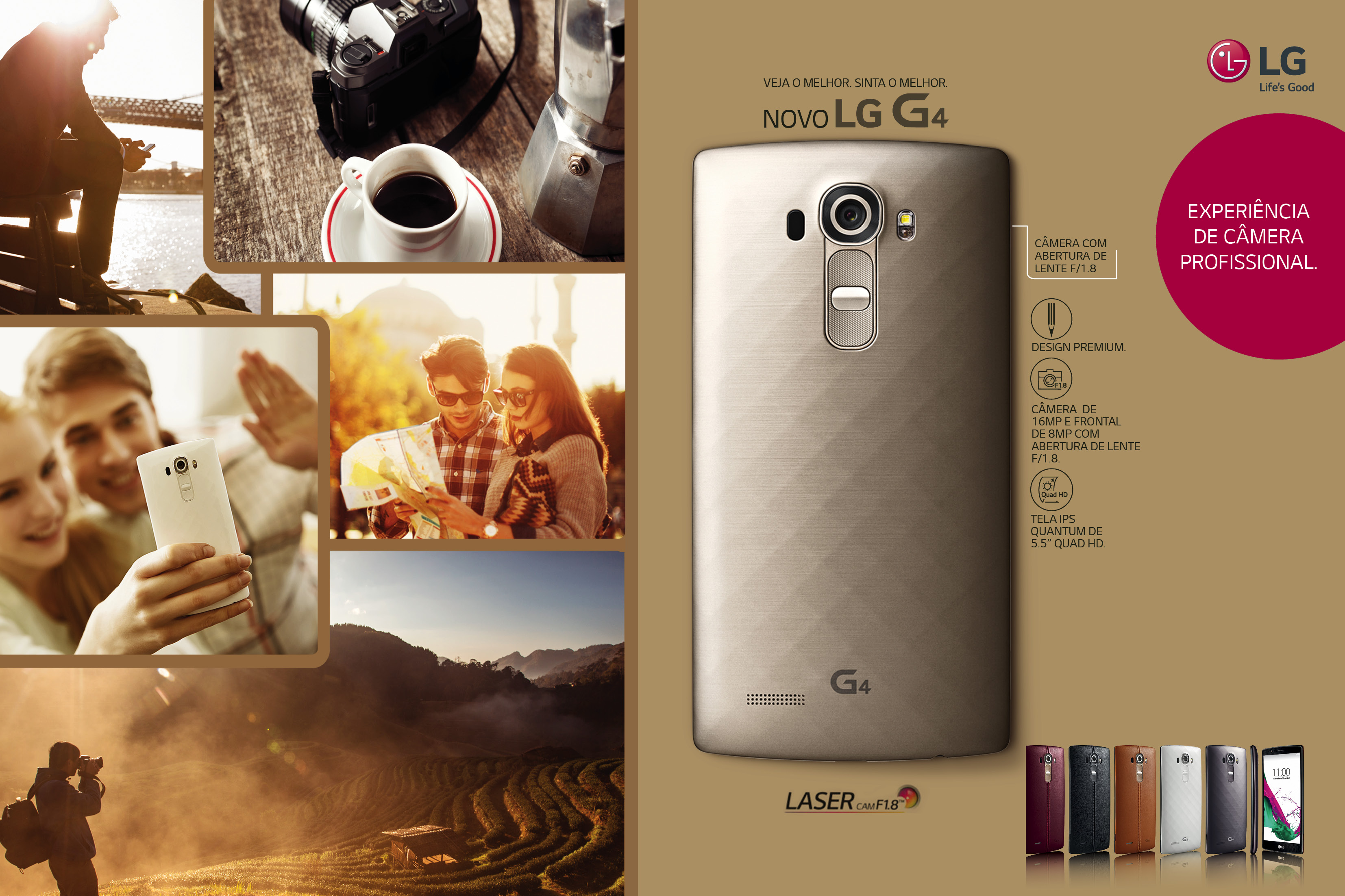 LG – G4 Key Visual Metalizado