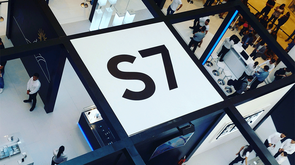 Imagem original do artigo Inauguração do Galaxy S7 Studio em Higienópolis no Design Culture
