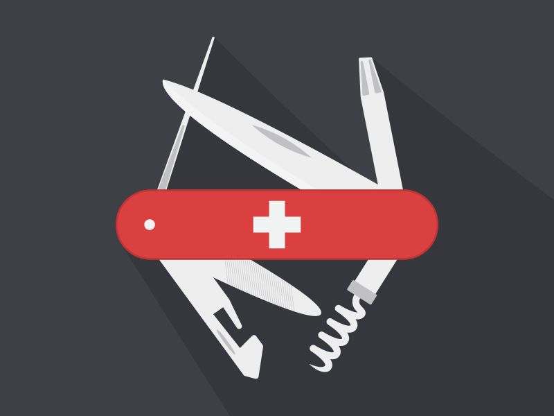 Swiss Army Knife por Seth Eckert