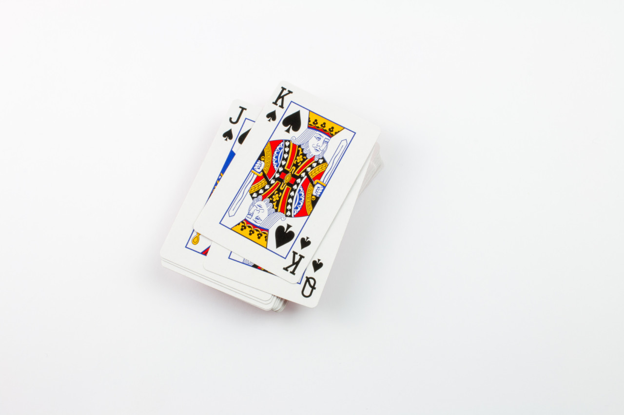 Quadro Baralho Poker Arte Rei de Copas Jogo Cartas
