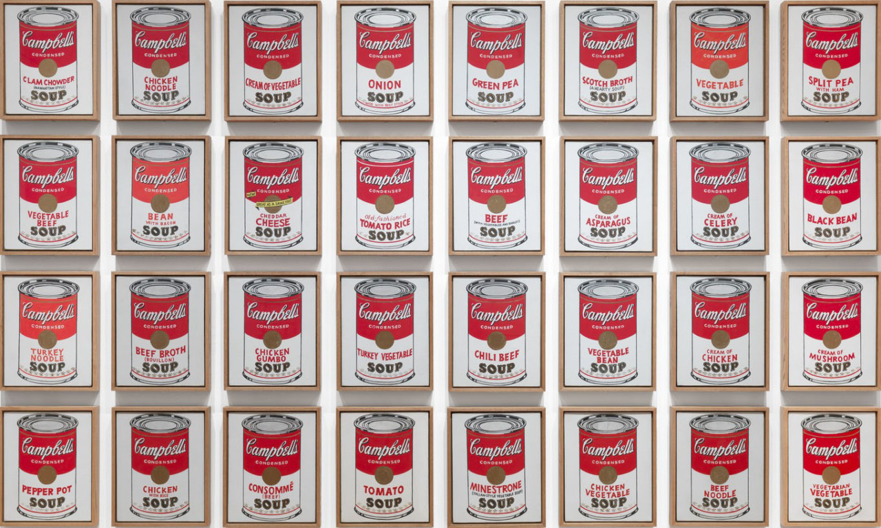 Andy Warhol, Campbell's Soup, 1962