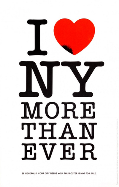 Milton Glaser, I love NY more than ever
