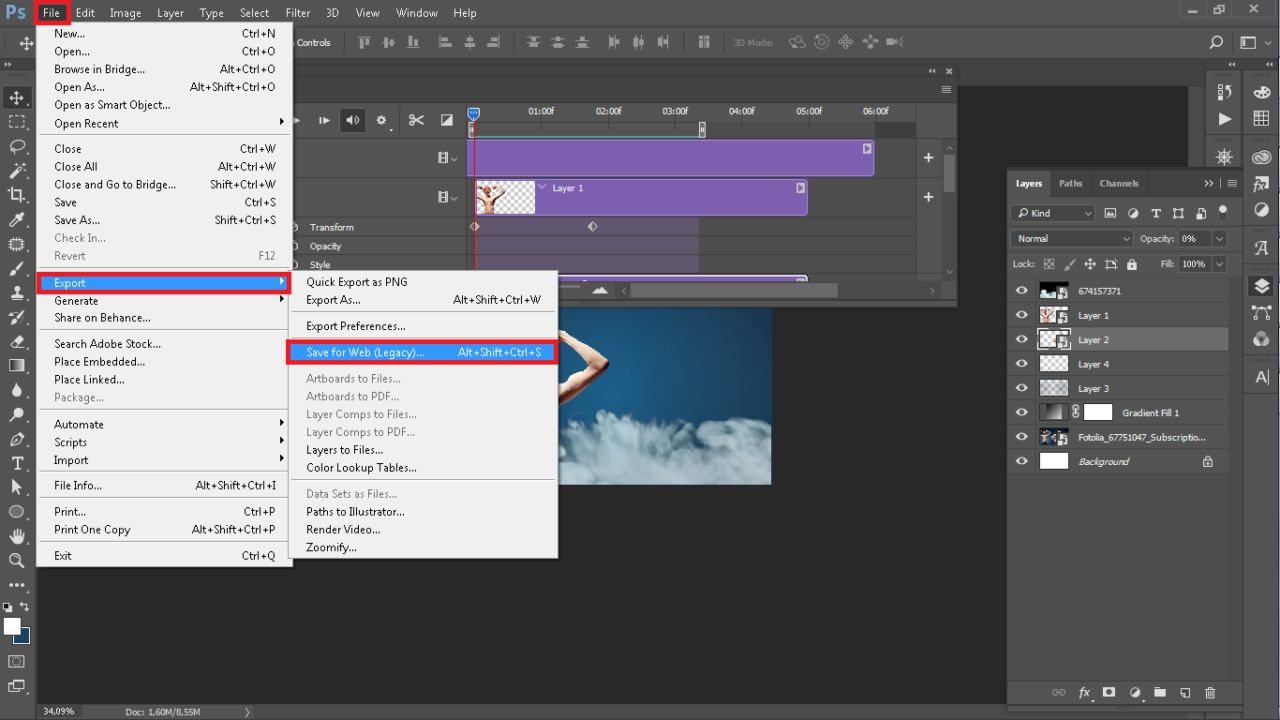 Como fazer um GIF no Canvas e Photoshop – DesignPT