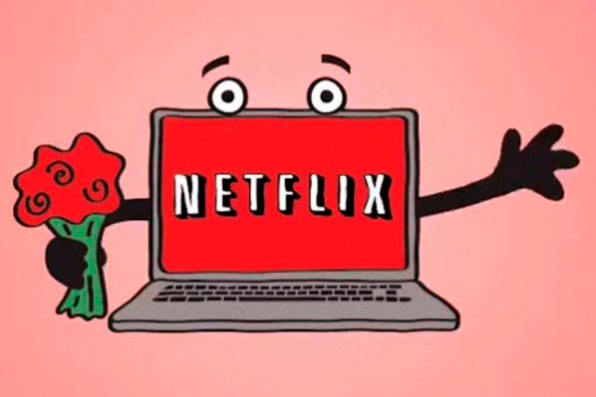 Quadro Dia dos Namorados Netflix