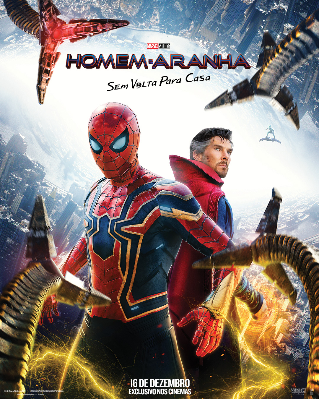 Homem-Aranha: Longe de Casa  Tom Holland divulga novos cartazes do filme