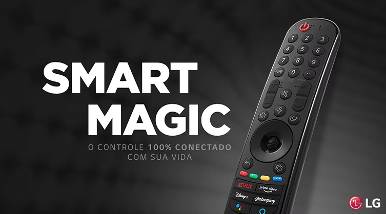 Controle AI Smart Magic da LG revoluciona a interação com TVs por meio de inteligência artificial 